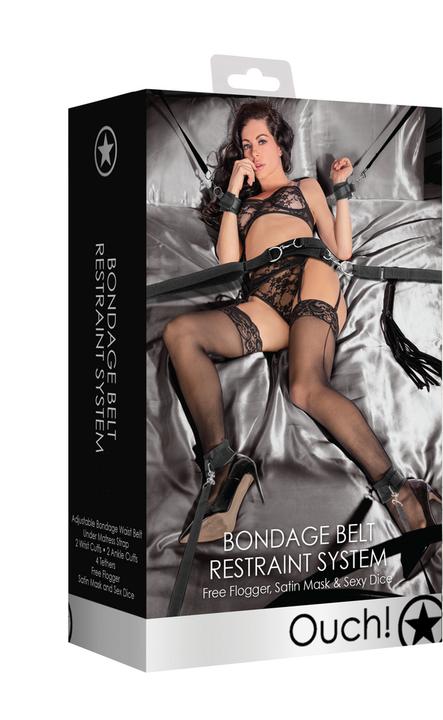 Actual product image Ouch! Bondage Belt Restraint System