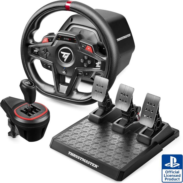 Actual product image Thrustmaster Steering wheel Thrustm. T248R Shifter Pack FF Wheel (PS5/PC) retail (PC, PS4, PS5)