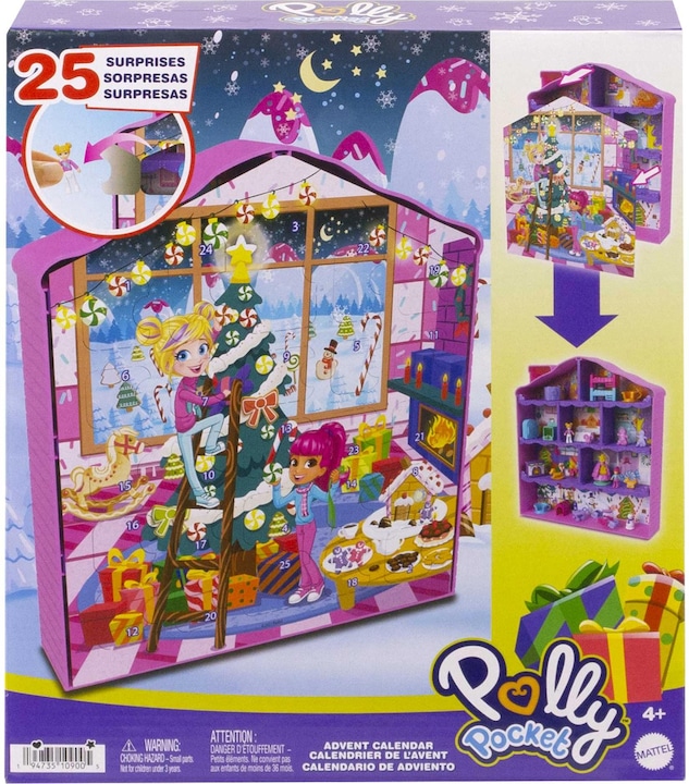 Actual product image Polly Pocket Advent calendar