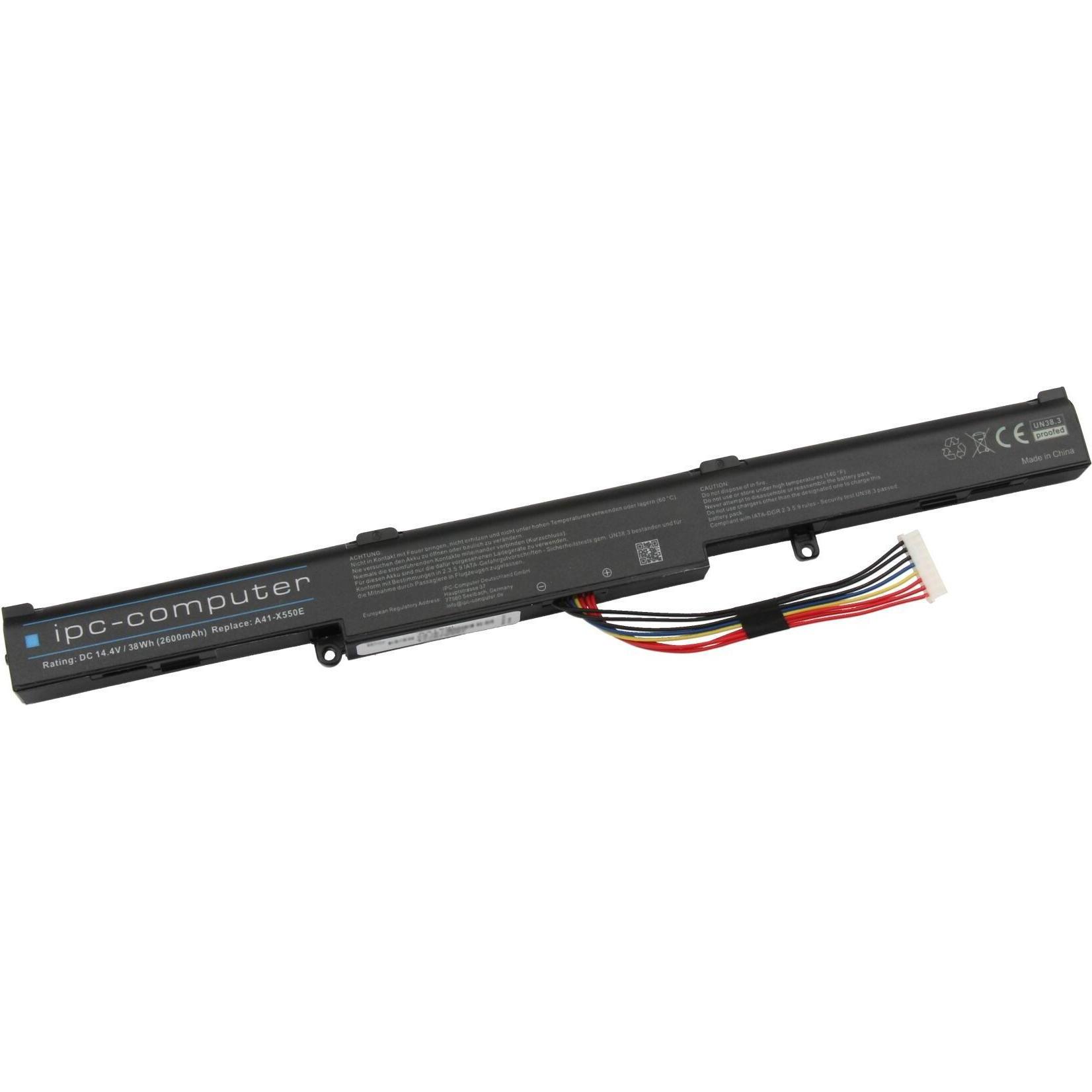 IPC 0B110-00220300 (4 Zellen, 2600 mAh), Notebook Akku