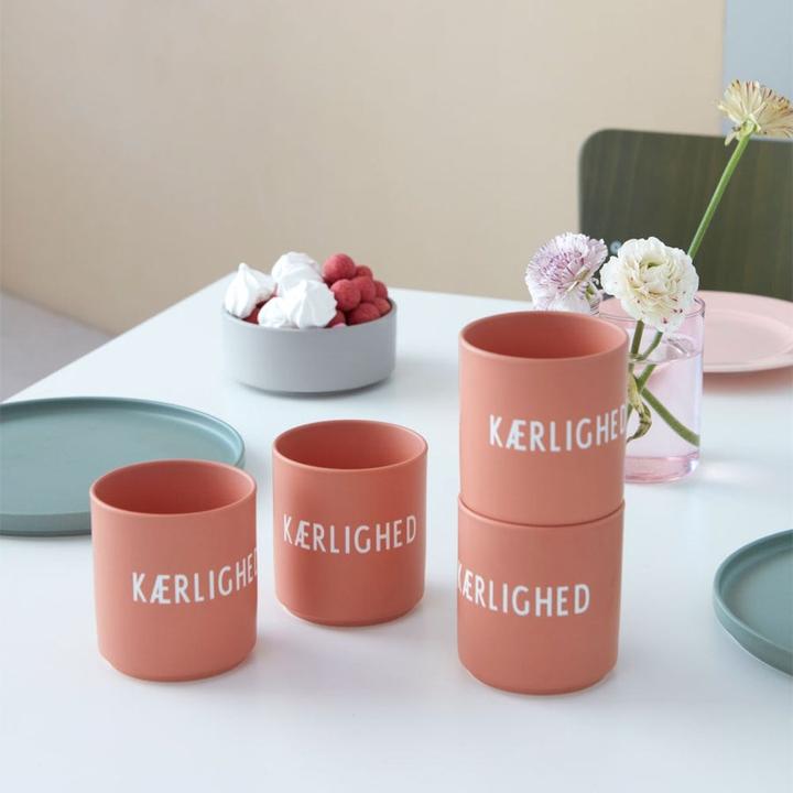 Design Letters Kaerlighed Tasse Rot Universal 1 Stück(e)