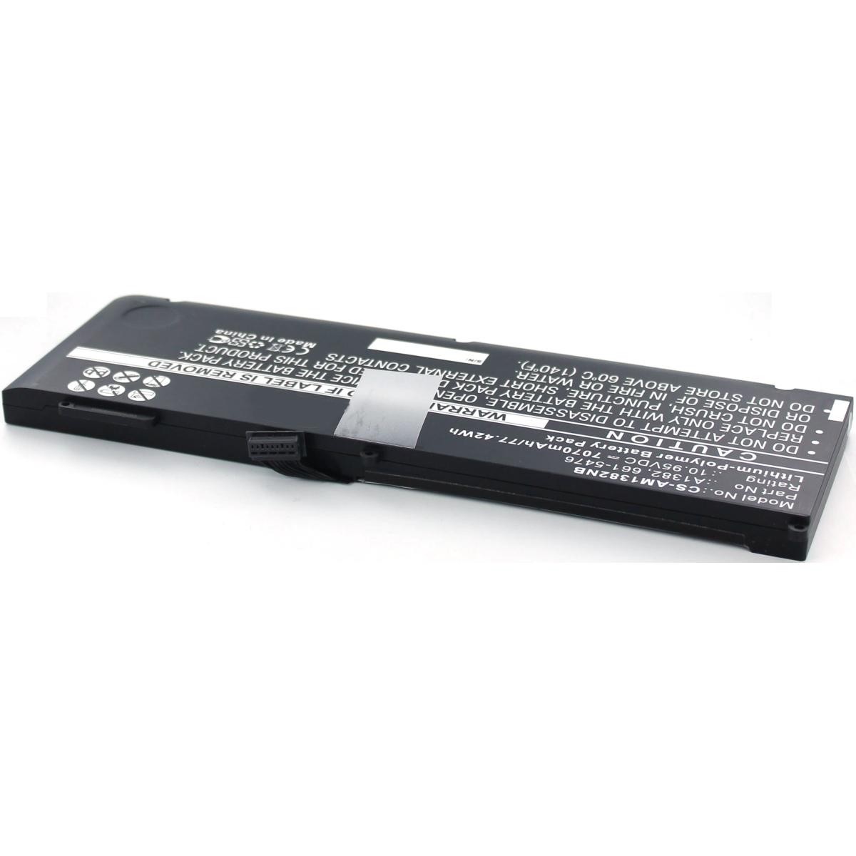 AGI 27900 - Akku - Apple (6600 mAh), Notebook Akku, Schwarz