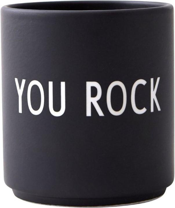 Design Letters You Rock Tasse Noir Universel 1 pièce(s) (300 ml, 1 x)