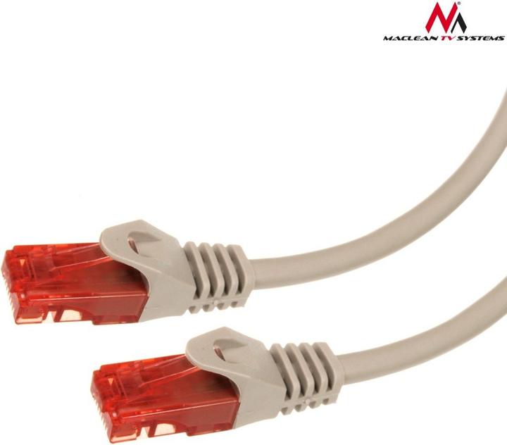 Actual product image Maclean MCTV-301 S networking cable Grey Cat6 U/UTP (UTP) (U/UTP, CAT6)