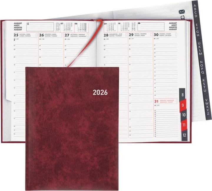 Image du produit Biella Agenda commercial Orario (17.8 x 23.5 cm)