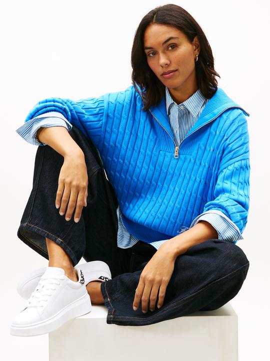 Actual product image Tommy Hilfiger Chic Platform Cupsole Sneaker (41)