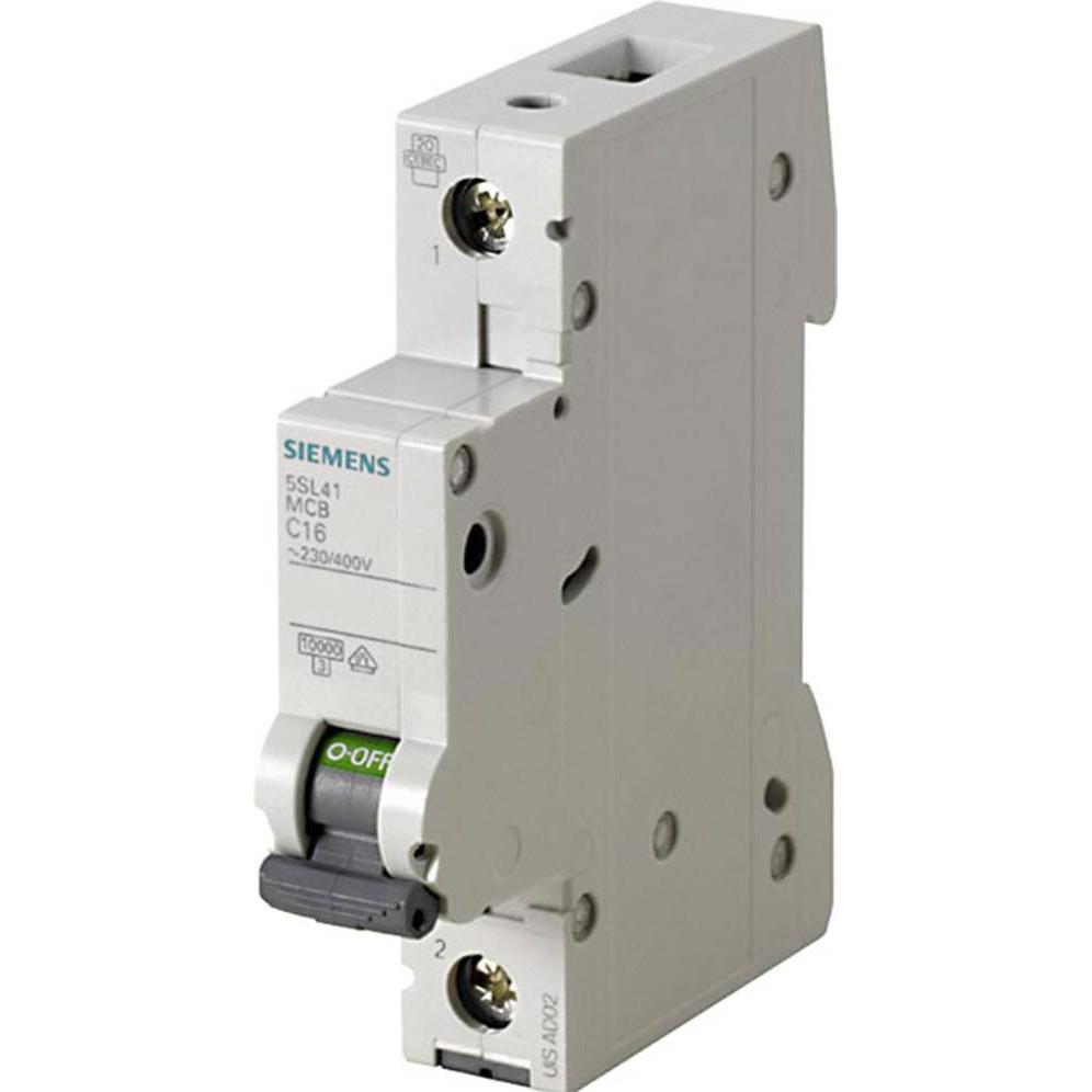 Siemens, Schutzschalter, Leitungsschutzschalter UC B 8A 1p 400V 5SL4108-6