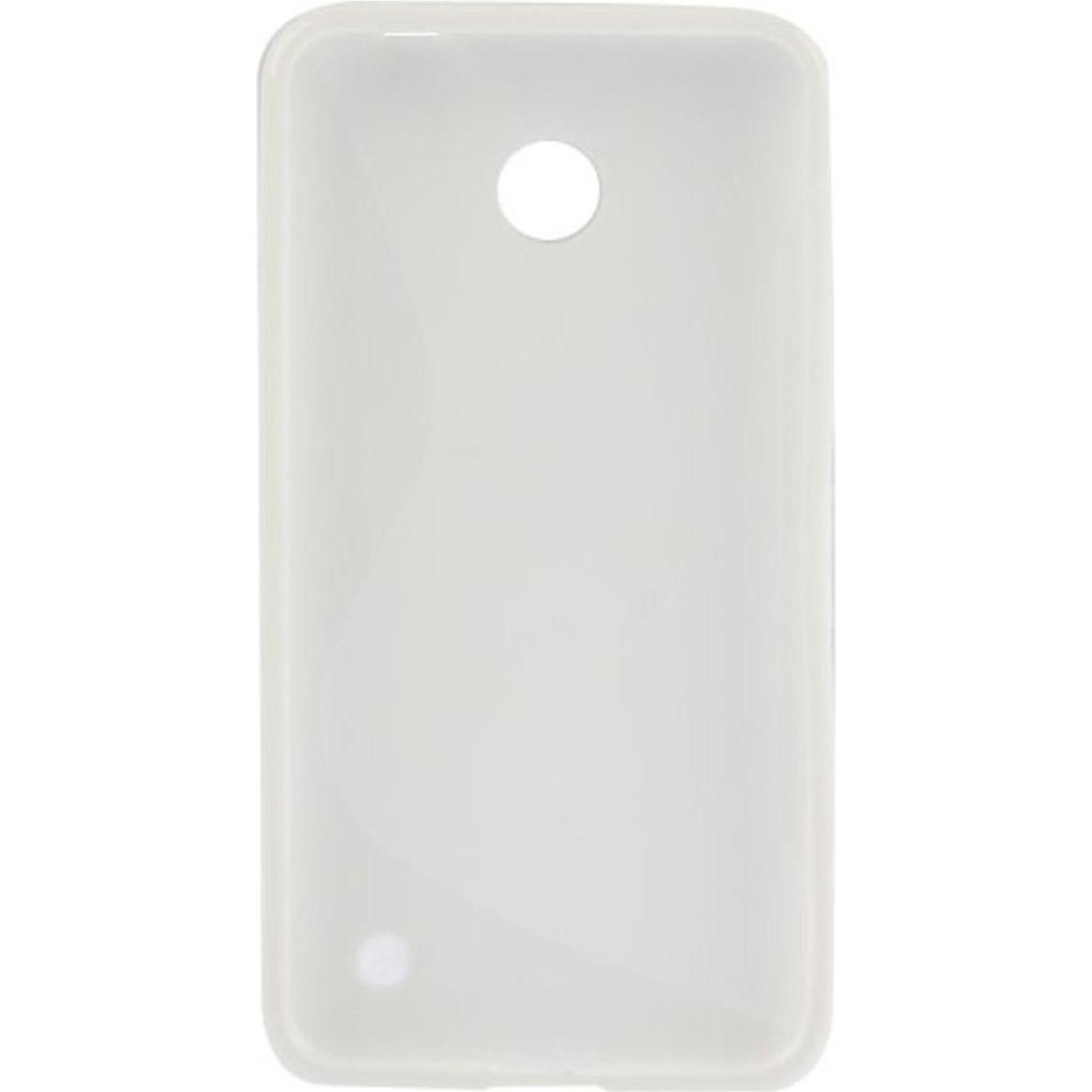 König Design Schutzhülle TPU Case für Handy Nokia Lumia 630 635 weiss (Nokia Lumia 630), Smartphone Hülle, Weiss