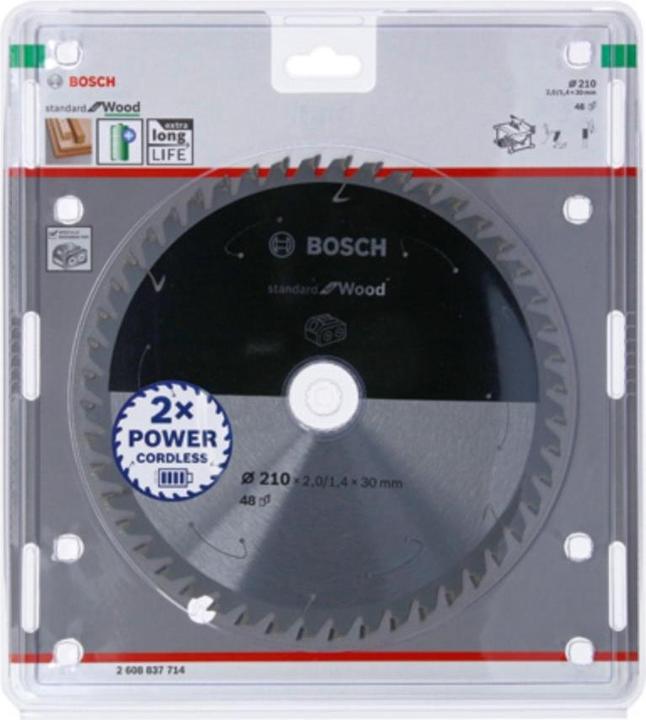 Productafbeelding Bosch Professional Zubehör Cirkelzaagblad voor accuzagen Standaard voor hout