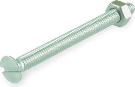 Actual product image Suki MACHINE SCREW M 3X16 A2-70 DIN963/ 10PCS (10 Screws per piece)