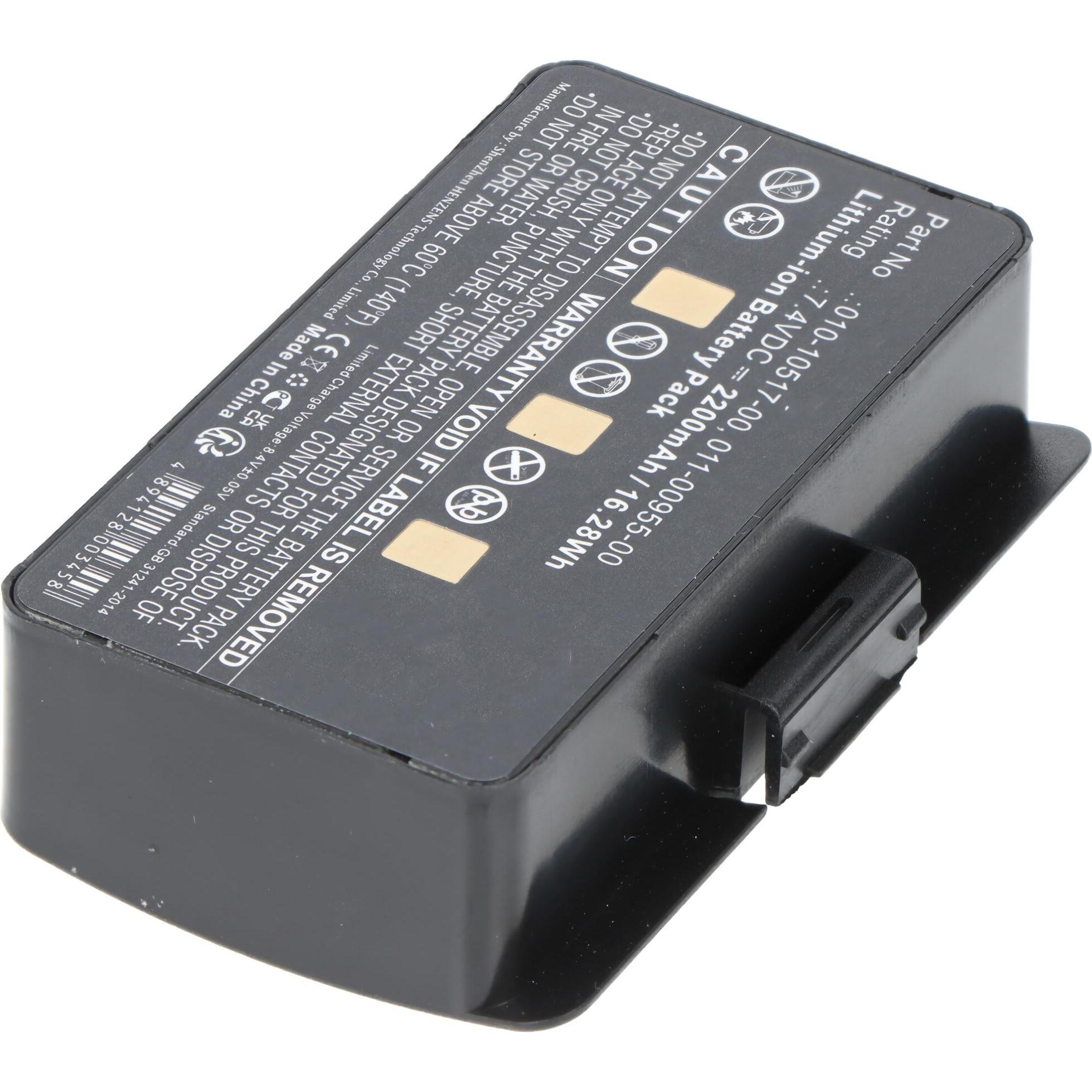 AccuCell, Fahrzeug Navigation Zubehör, Akku passend für Garmin GPSMAP 396, 1250mAh