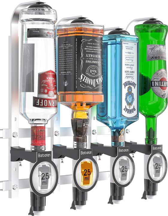 Image du produit Barbarian 4 Bottle Professional Aspect bouteille pour spiritueux