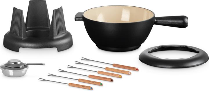 Image du produit Le Creuset Fondue au fromage Noir (Fondue au chocolat, Fondue au fromage)