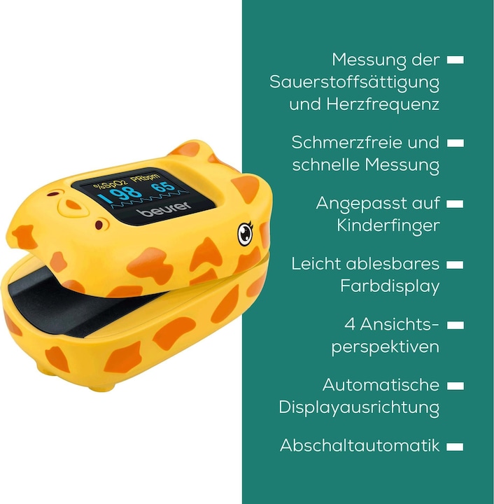 Actual product image Beurer PO 13 Pulse oximeter KIDS