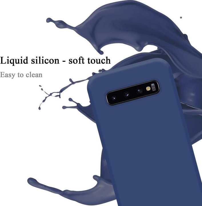 Actual product image Cadorabo TPU Liquid Silicone Case Cover (Samsung Galaxy S10 5G)