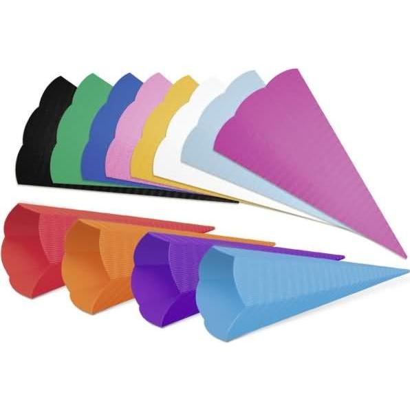 Ursus 3D-Schultüten 68cm VE=5 Stück schwarz