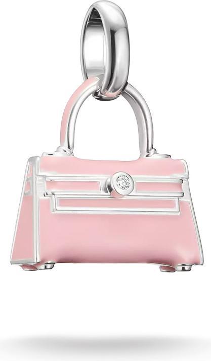 Image du produit Thomas Sabo Charm-Anhänger Handtasche Connect Silber (Argent 925, Émail)