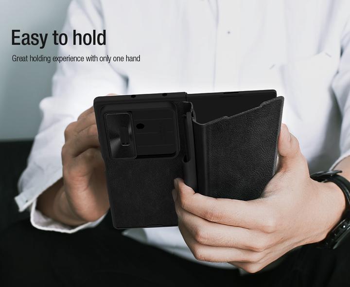 Immagine prodotto Nillkin Qin Book PRO Pen Slot Case für Samsung Galaxy Z Fold 7 Braun (Samsung Galaxy Z Fold7)