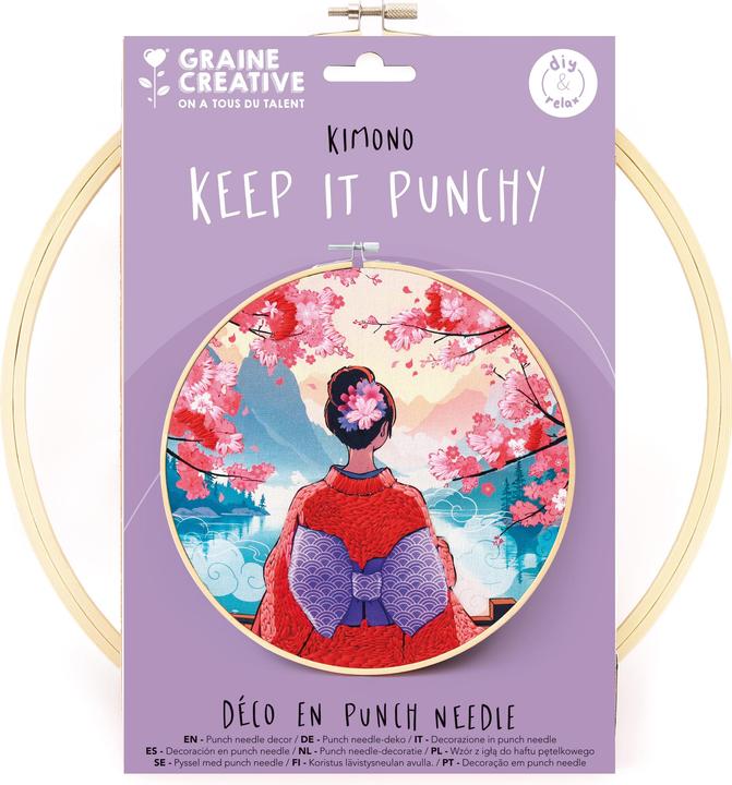 Produktbild Creative Punch Needle Set Kimono