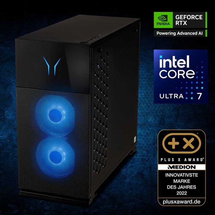 Produktbild Erazer Engineer X30 MD35478 (Intel Core Ultra 7 265, 32 GB, 2000 GB, GeForce RTX 5070)