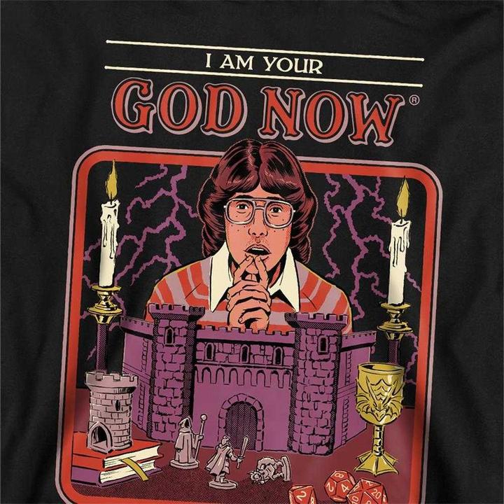 Produktbild Steven Rhodes I Am Your God Now Kapuzenpullover (128)