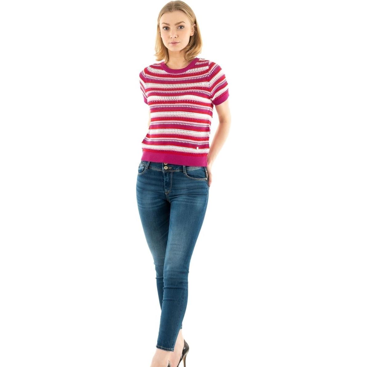 La Petite Étoile, Damen, Pullover, pullover monet, Pink, (S)