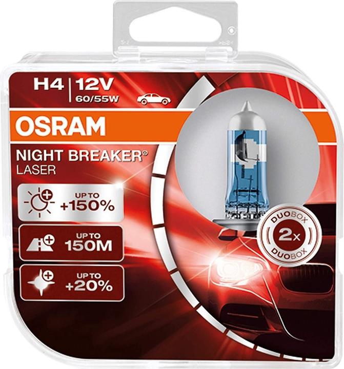 Actual product image Osram Night Breaker (H4)