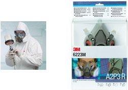 Produktbild 3M Atemschutz Halbmasken-Set A2 P (A2P3 R, 1 x)