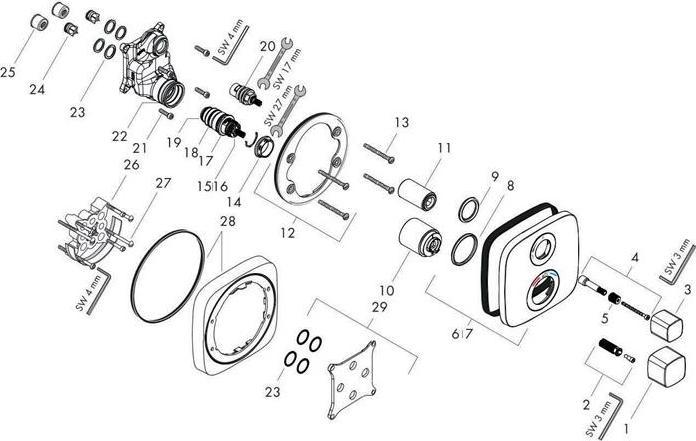 Image du produit hansgrohe Ecostat E Chrome