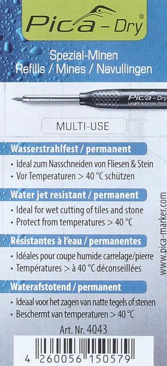 Image du produit Pica Mine de rechange (Mine de gel, Blanc, 2.80 mm)