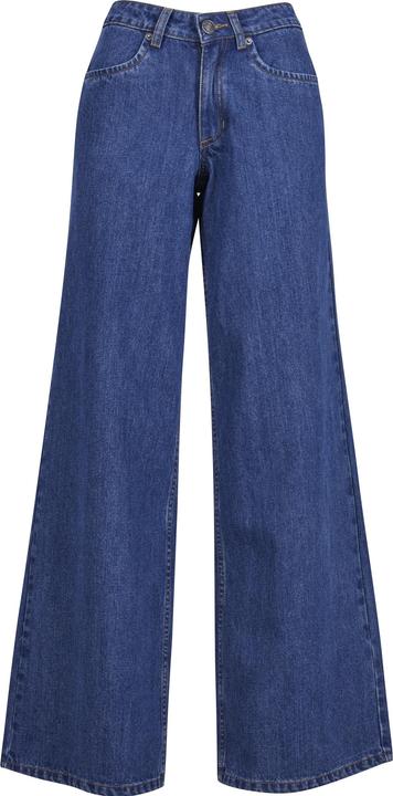 Produktbild Urban Classics Ladies Mid Waist Wide Denim (30)