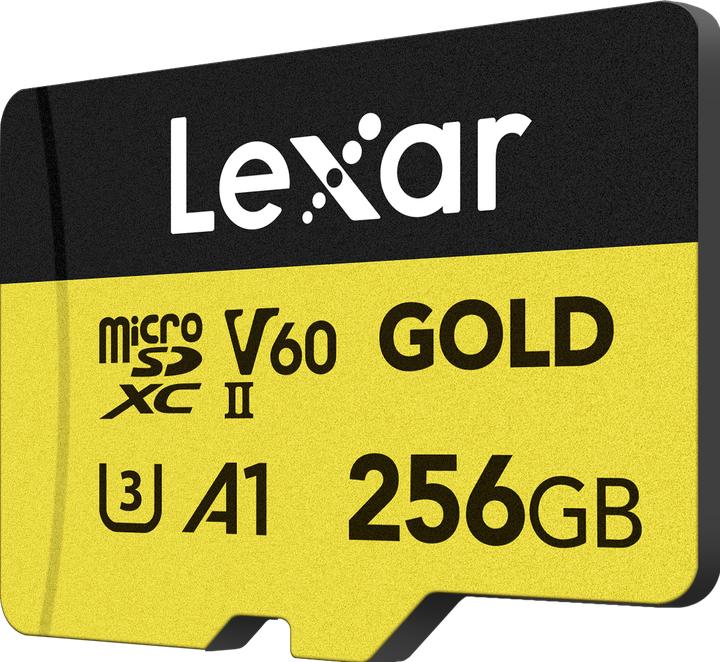 Produktbild Lexar Professional GOLD UHS-II (256 GB, microSDXC, U3, UHS-II)