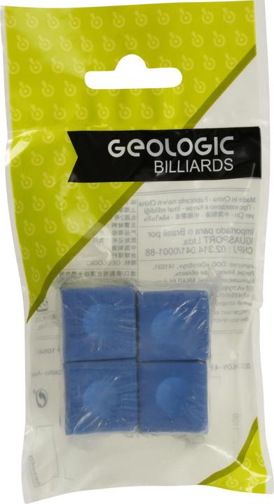 Actual product image Geologic Billiard chalk for more precision 4 pieces