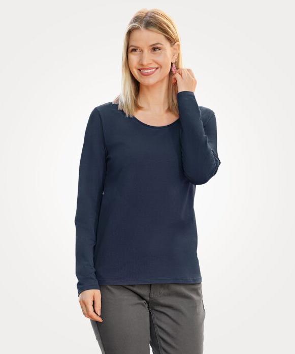 Produktbild Beverly Basic Langarm-Shirt in angenehm weicher Qualität (M)