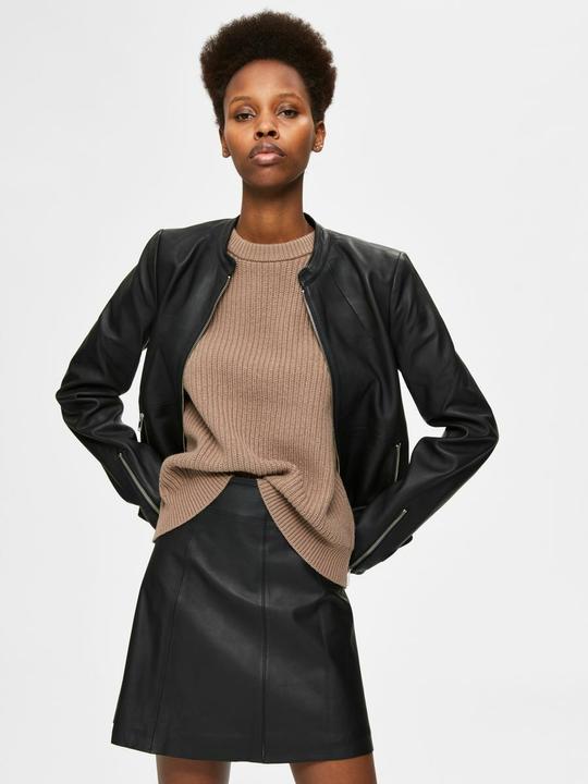 Image du produit Selected Veste en cuir d'agneau (34)