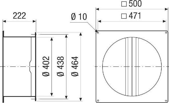 Actual product image Maico Tube closure flap