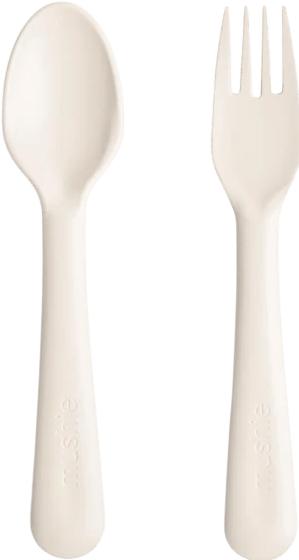 Actual product image Mushie Ivory set