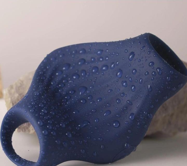 Produktbild Rocks-Off - Palmblauer Flexibler Vibrator-Masturbator