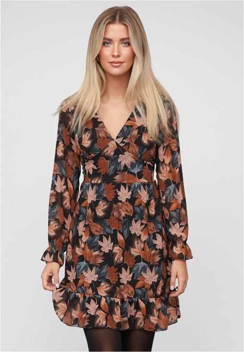 Produktbild Cloud 5ive Chiffon Dress with AOP black/multicolor L (L, S)