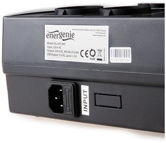Image du produit Gembird EnerGenie EG-UPS-001 (650 VA, 390 W, Line-interactive Onduleur)