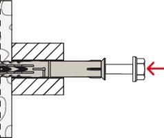 Produktbild Fischer Rahmendübel R 88542 SXR 10x200 FUS Schrauben A 4/Dübel-Nylon (50 Stk.)