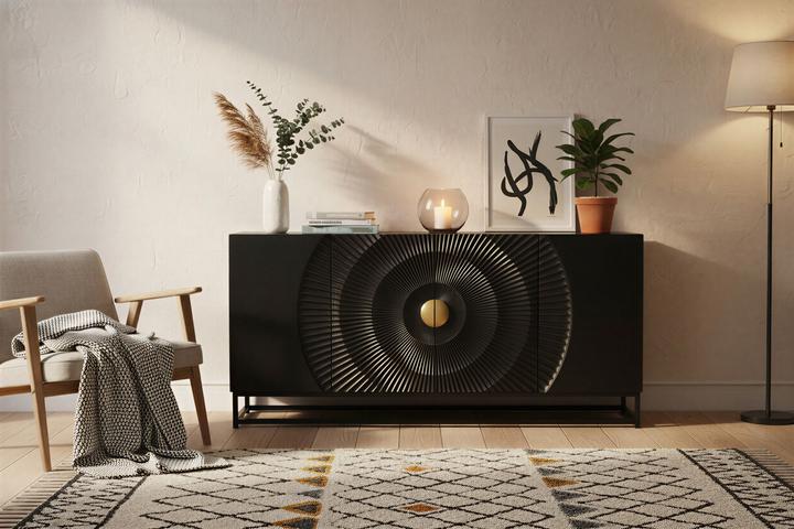 Image du produit SIT Möbel Black Smooth (150 x 38 x 75 cm)