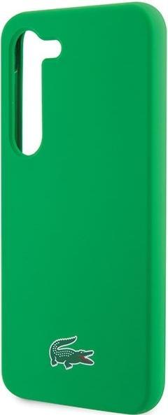 Actual product image Lacoste LCHCS23SSLON S23 S911 zielony/green hardcase Silicone (Samsung Galaxy S23)