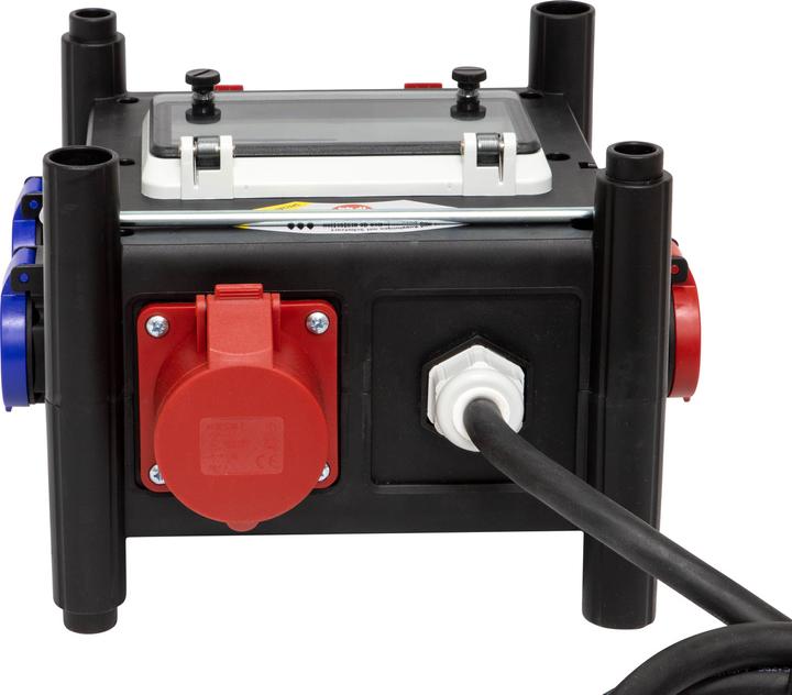 Produktbild Brennenstuhl Kompakter Stromverteiler BSV 3 - FI/16 IP44, 1x CEE-Stecker 16 A/415 V (IP44), Steckdosen 3x CEE (7 x, Typ 13)