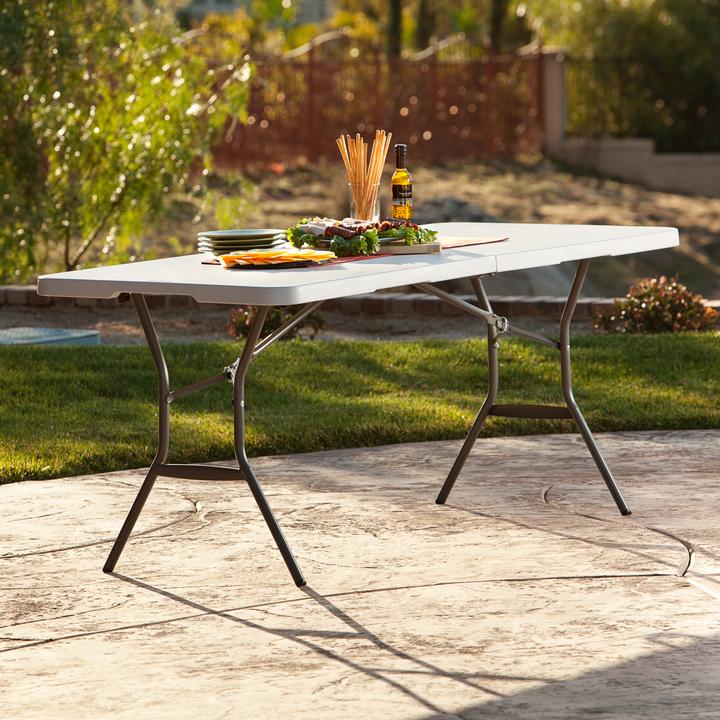 Actual product image Lifetime All purpose folding table 182cm