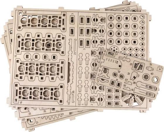 Actual product image WoodenCity V8 engine