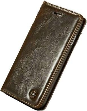 Produktbild Caseme Klassische Leder Hülle (Apple iPhone 7 Plus, Apple iPhone 8 Plus)