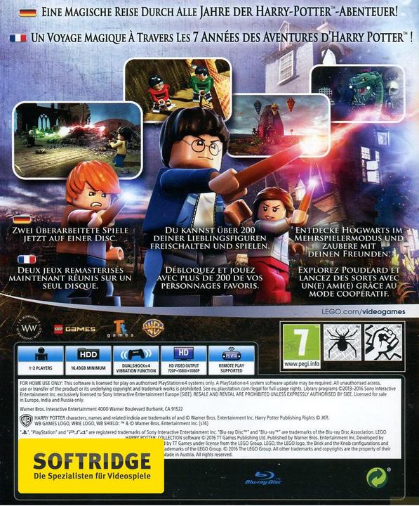 Produktbild WB Lego Harry Potter Collection (PS4, Multilingual)