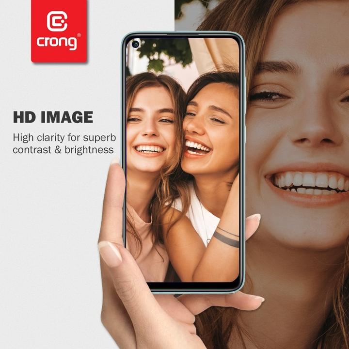 Actual product image Crong 7D Nano Flexible Glass - Unbreakable 9H hybrid glass for the entire screen of the Xiaomi Mi 11 (1 Piece, Xiaomi Mi 11 Lite)