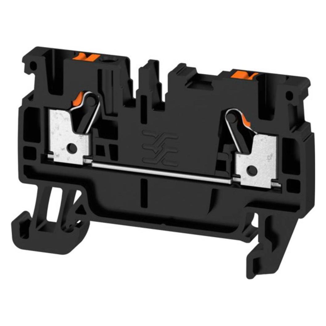 Weidmüller Nero Materiale Installazioni Elettriche, Terminale Passante A2c 2,5 Bk 1521980000 (1521980000)